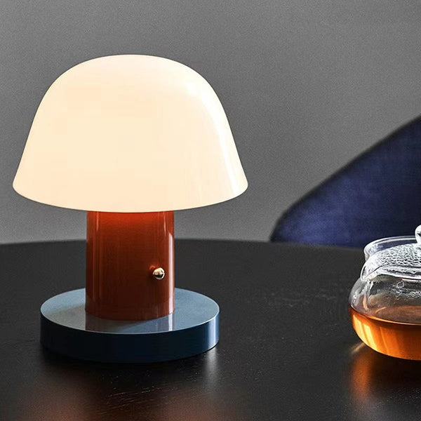 Pilz Tischlampe Für Das Schlafzimmer-Leuchtezauber
