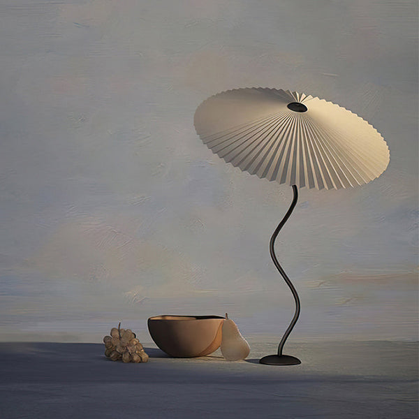 Kunstvolle Squiggle Tischlampe-Leuchtezauber