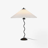 Kunstvolle Squiggle Tischlampe-Leuchtezauber