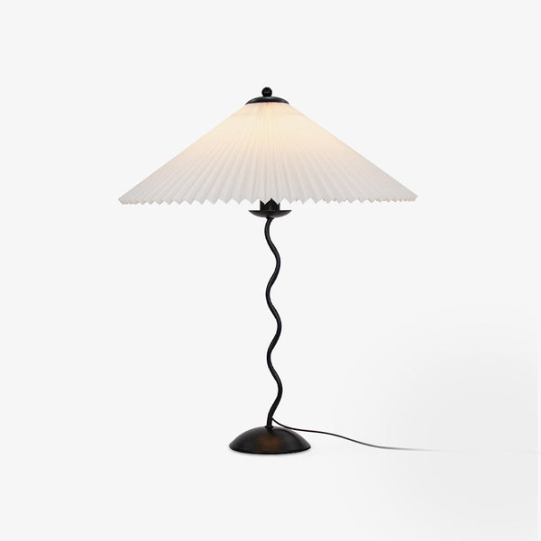 Kunstvolle Squiggle Tischlampe-Leuchtezauber