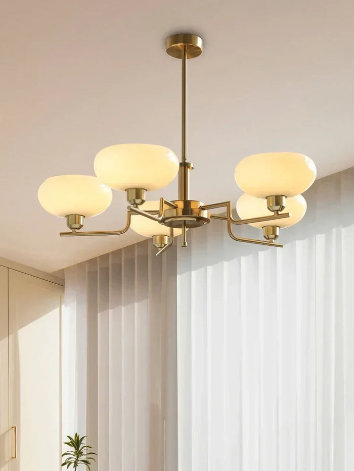 Mittelalterliche Bauhaus-Deckenlampe-Leuchtezauber