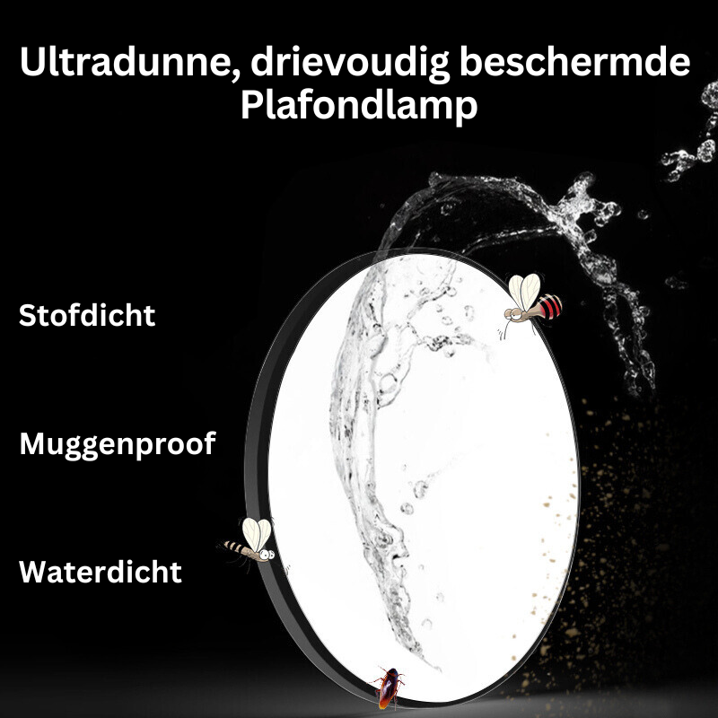 Wasserdichte LED-Deckenleuchte für Badezimmer-Leuchtezauber