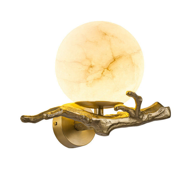 Moderne kreative Marmorwandlampe-Leuchtezauber