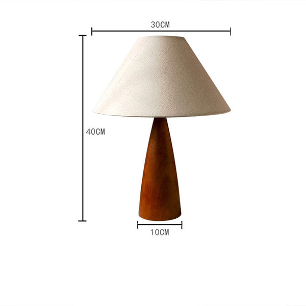 Jahrhundert Stil Massivholz Tischlampe-Leuchtezauber