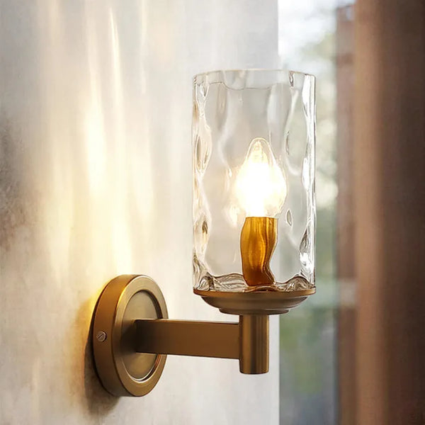 Klassische Retro-Glaswandlampe für das Schlafzimmer-Leuchtezauber
