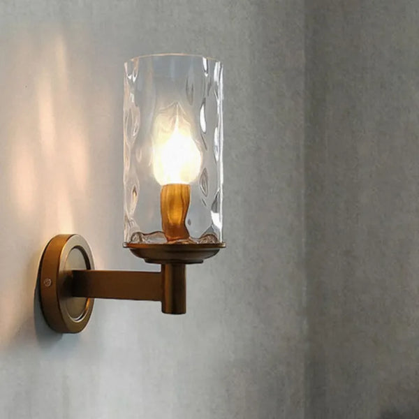 Klassische Retro-Glaswandlampe für das Schlafzimmer-Leuchtezauber