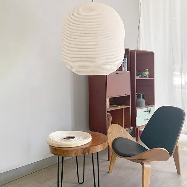 Mini-Hängelampe aus Washi-Papier für das Schlafzimmer-Leuchtezauber