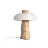 Natural Travertine Tischlampe-Leuchtezauber