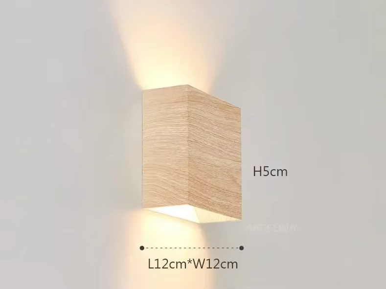 NORDLUM NaturLite LED-Wandleuchte-Leuchtezauber