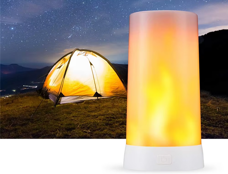 FLAMO USB Wiederaufladbare LED Flammenlampe-Leuchtezauber