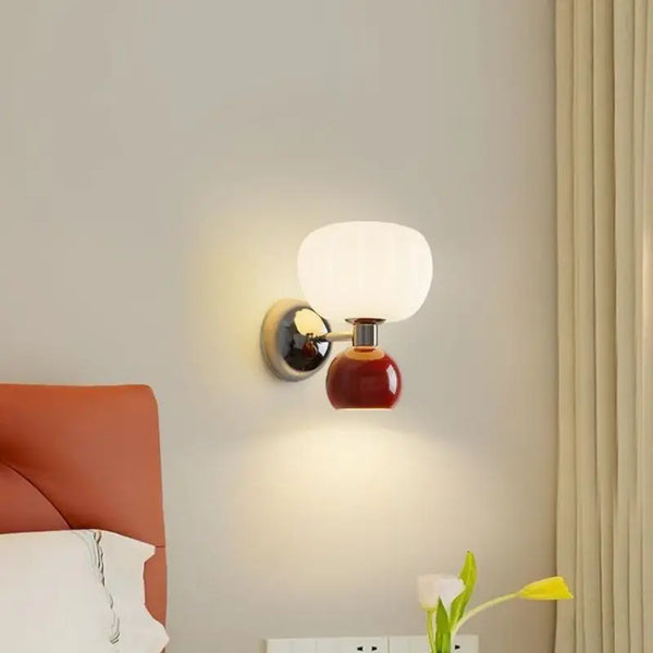Moderne LED-Wandlampen Creme-Leuchtezauber
