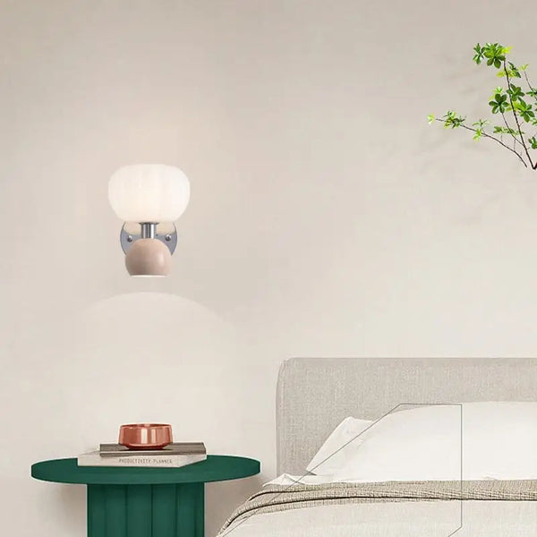 Moderne LED-Wandlampen Creme-Leuchtezauber