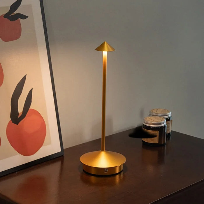 LED Minimalistische Kabellose Tischlampe-Leuchtezauber