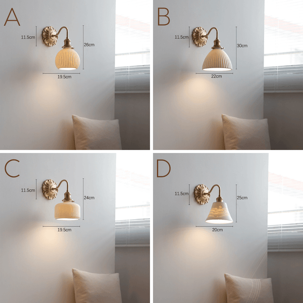 Messing-Keramik-Wandlampe-Leuchtezauber