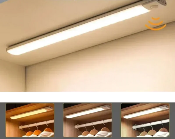 LumiTrack – Kabelloses LED Nachtlicht mit Bewegungssensor & USB-Aufladung-Leuchtezauber