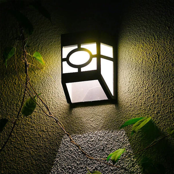 Solar - LED-Wandleuchte (2 Packungen)-Leuchtezauber