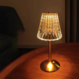 Kabellose Kristall-Tischlampe-Leuchtezauber