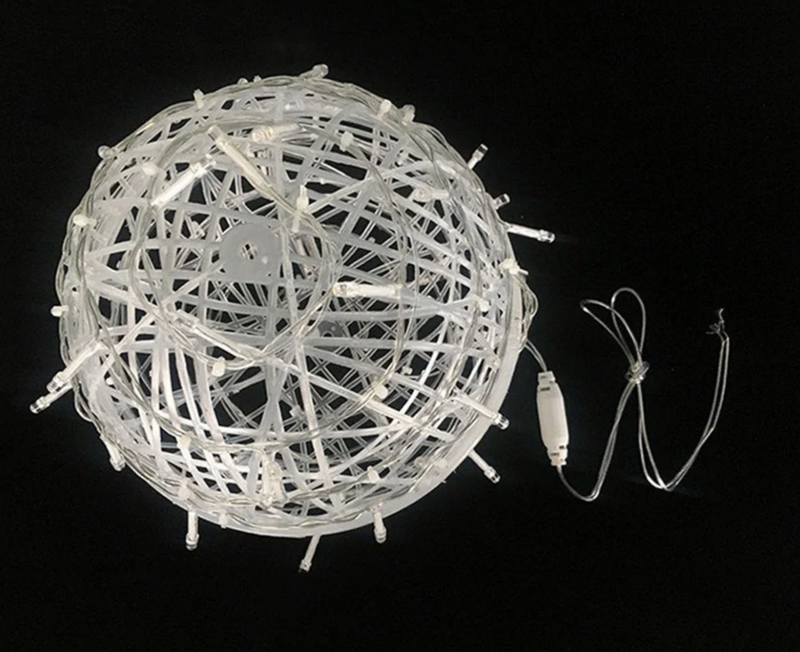 LED Rattan Ball Weihnachtslichterkette
