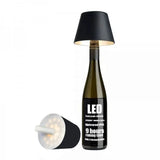 DIY Wiederaufladbare Weinflaschen-Tischlampe-Leuchtezauber