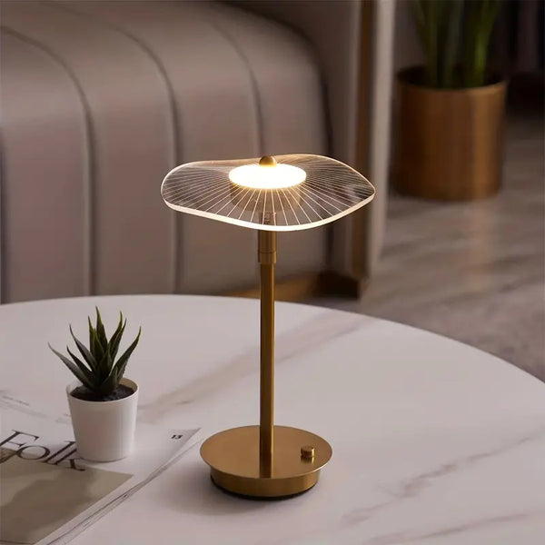 Moderne LED-Schlafzimmer-Tischlampe-Leuchtezauber