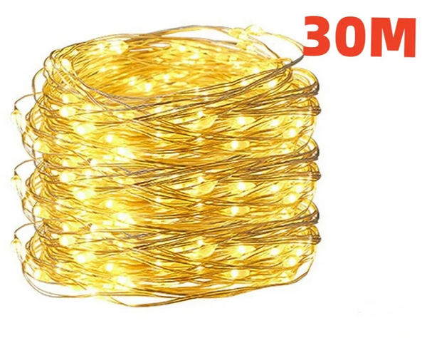 LumineoPro USB LED Lichterkette – 10/20/30 Meter