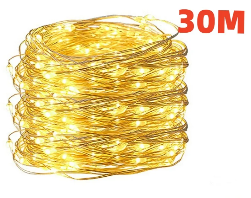 LumineoPro USB LED Lichterkette – 10/20/30 Meter