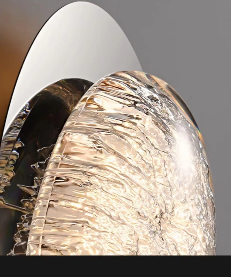 LUXARÉ CrystalEdge Wandleuchte-Leuchtezauber