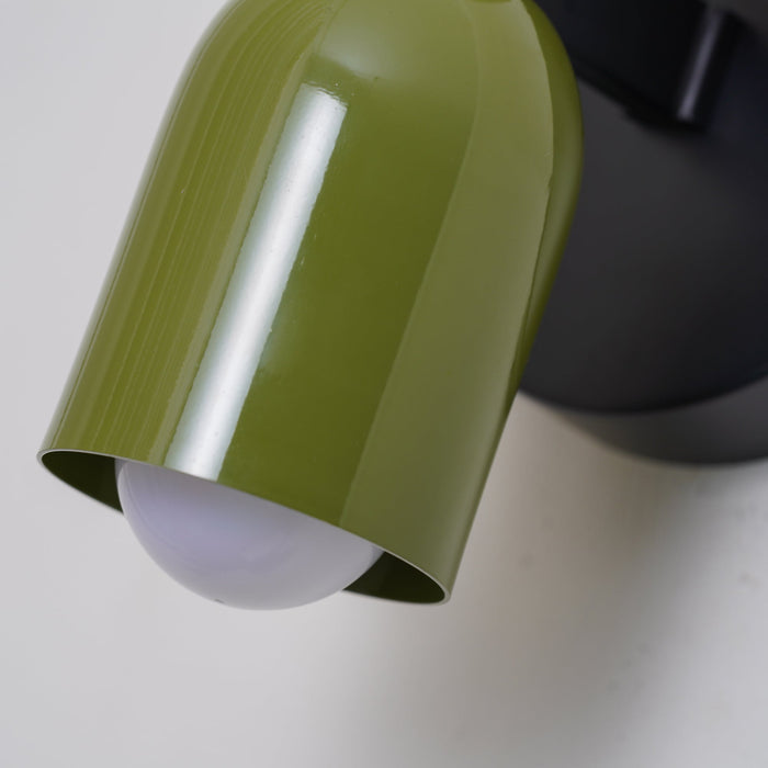 Vintage Doppelkopf-Kreative Home-Deco-Wandlampe-Leuchtezauber