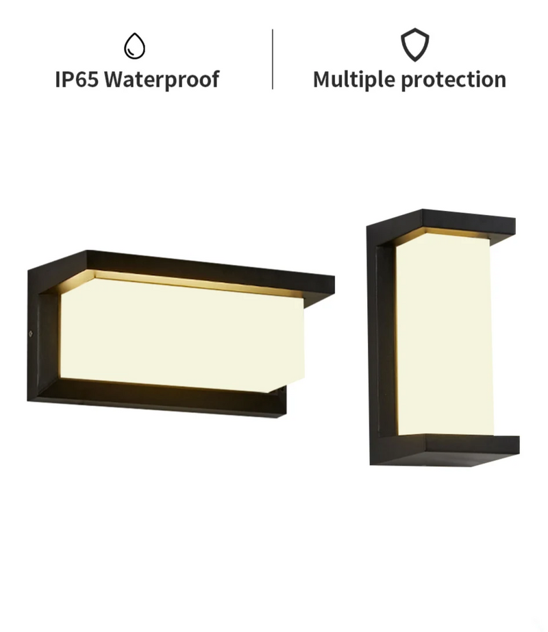 RAINFORCE IP65 LED Buitenwandlamp-Leuchtezauber