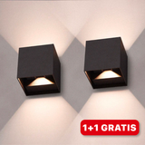 Würfellichter | LED-Wandlampen | 2 Stück-Leuchtezauber
