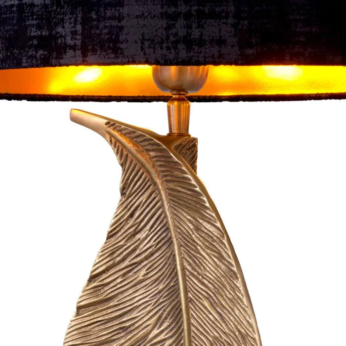 EICHHOLTZ - Tischlampe Foglia-Leuchtezauber