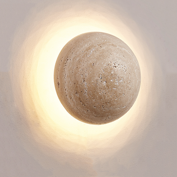 Wandleuchte im skandinavischen Creme-Stil-Leuchtezauber