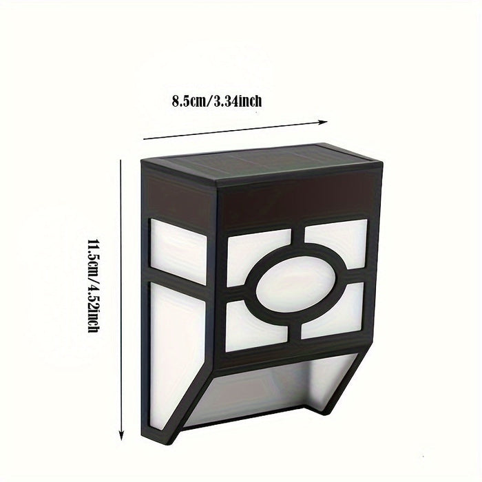 Solar - LED-Wandleuchte (2 Packungen)-Leuchtezauber