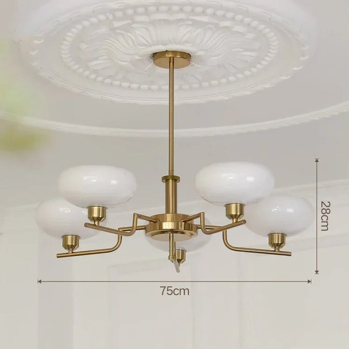 Mittelalterliche Bauhaus-Deckenlampe-Leuchtezauber