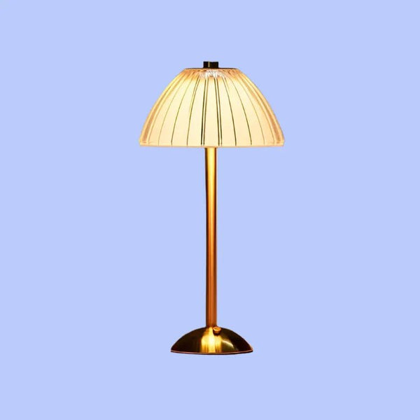 Kabellose Kristall-Metall-Tischlampe-Leuchtezauber