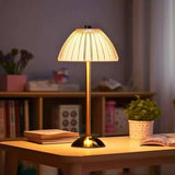 Kabellose Kristall-Metall-Tischlampe-Leuchtezauber