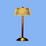 Kabellose Kristall-Metall-Tischlampe-Leuchtezauber