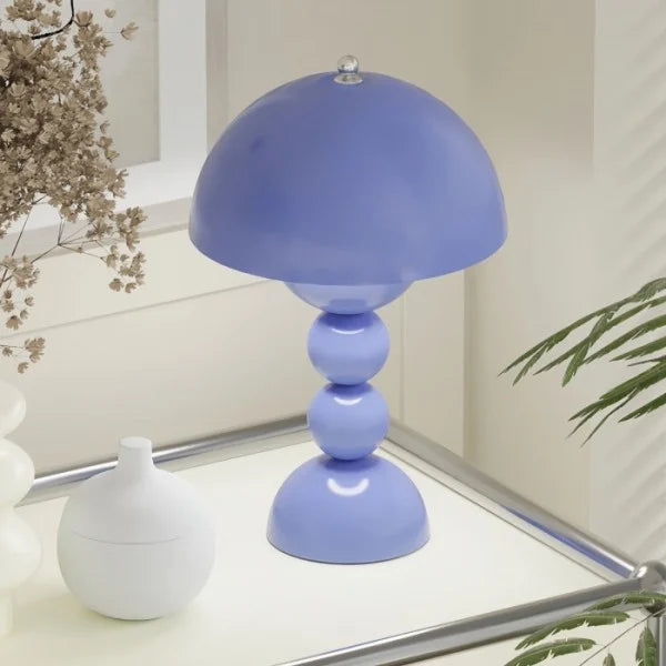 Skandinavische Blumenknospen Bunte tragbare Tischlampe-Leuchtezauber