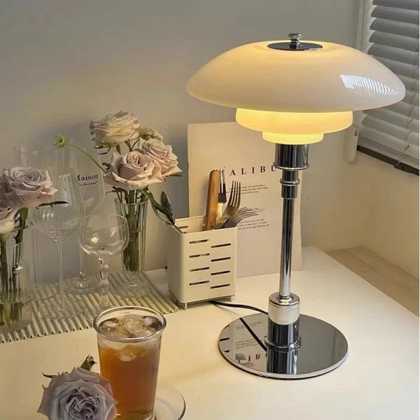 Disc Multilayer Metall Tischlampe-Leuchtezauber