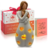 Romantische beige Tischlampe-Leuchtezauber
