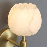 Marmorrose Wandleuchte-Leuchtezauber