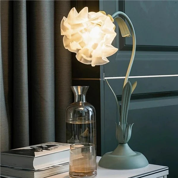 Vintage verstellbare Flower Tischlampe-Leuchtezauber