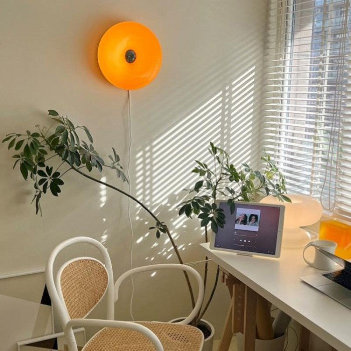 Bauhaus Donut Wandleuchte und Tischleuchte-Leuchtezauber