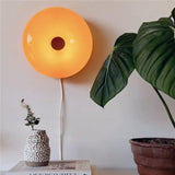 Bauhaus Donut Wandleuchte und Tischleuchte-Leuchtezauber