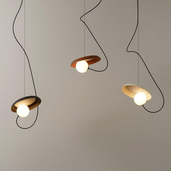 Nordic LED Hängelampe-Leuchtezauber